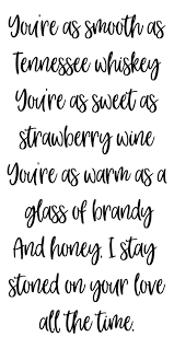 Tennessee Whiskey Etsy Tennessee Whiskey Lyrics Tennessee Whiskey Country Song Lyrics