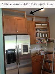 Filling In That Space Above The Kitchen Cabinets Above Kitchen Cabinets Empty Space Above Kitchen Cabinets Space Above Kitchen Cabinets