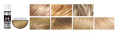 Light Brown Hair Fibers Color 8 9