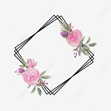Bingkai bunga png bingkai bunga mawar bingkai bunga hitam putih. Gambar Bingkai Pernikahan Dengan Bunga Cat Air Dan Garis Kotak Hitam Latar Belakang Pola Bunga Png Dan Vektor Dengan Latar Belakang Transparan Untuk Unduh Gratis