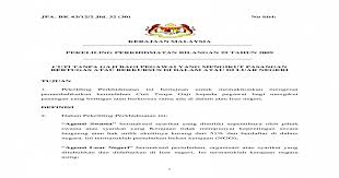 Borang Permohonan Cuti Tanpa Gaji Mengikut Pasangan