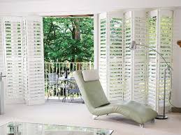 Made of real or faux wood, interior window shutters offer a thicker, more substantial structure that rests inside the interior sill. Tracked Shutters Plantation Shutters Perfect Shutters
