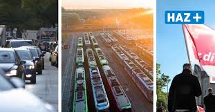 Busse und bahnen der üstra fahren nicht, der müll bleibt liegen: Streik In Hannover Busse Und Stadtbahnen Stehen Am Dienstag Still