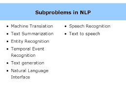 Natural Language Processing Menu Based Natural Language Interfaces