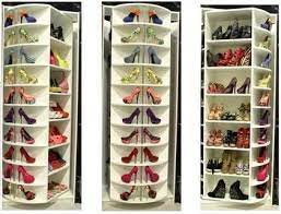 27 Awesome Shoe Rack Ideas Concepts For Storing Your Shoes Closet Entryway Diy Rotating Bedroom Space Rotating Shoe Rack Shoe Rack Closet Diy Shoe Rack