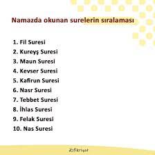 Vay o namaz kılanların haline ki: Namaz Sureleri Sirasi Namazda Sirasiyla Okunacak Sure Ve Dualar Fikriyat