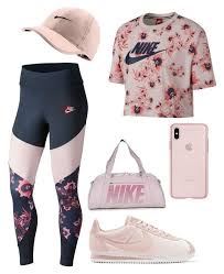 All Pink Nike Outfit Nike Outfits Sporty Outfits Athletic Wear Womens