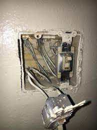 How do i install a double stack switch so that one switch will turn on the the original lighting, and the other will turn on the fan/fan light? Split Bathroom Fan And Light Switch From Double Switch Configuration Doityourself Com Community Forums