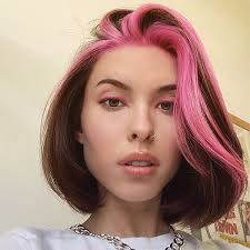 The pink strands have a light, pastel shade. 30 Extremely Cute Pink Short Hair Color Ideas The Best Short Hairstyles And Hair Cuts