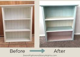 Annie sloan uses her round brush to apply the paint in a more haphazard way. How To Finish Or Refinish Furniture With Chalk Paint An Easy Way To Spruce Up Shelves A Bookcase And More Craft Create Diy Projects Inspire My Creativity Before After Swordfights And