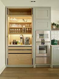 Now put some wood glue in a paint syringe, which you can buy cheaply at any paint store. 15 Coffee Stations Bubbling Over With Clever Ideas Kitchen Built Ins Coffee Station Kitchen Modern Kitchen Appliances