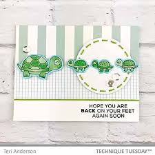 You will need acrylic stamps for this project. Stamps Ink Pads Craft Dies Clear Rubber Stamps Card Making Supplies Die Cuts Turtle Trio Clear Stamps With Matching Metal Dies Photopolymer Stamps Scrapbooking