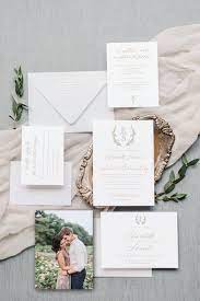 Script Laurel Modern Monogram Wedding Invitation Suite Etsy Monogram Wedding Invitations Wedding Invitation Envelopes Wedding Invitations
