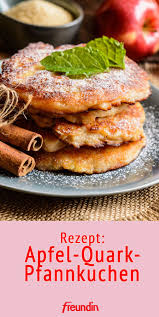Rezept Apfel Quark Pfannkuchen Freundin De Apfelpfannkuchen Rezept Quark Pancakes Rezepte