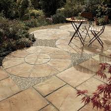 Steinplatten Terrasse Terrassenplatten Verlegen Grosse Garten Anordnung Garten Ideen Hinterhof Vorgarten Steinplatten Terrasse