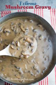 Easy Mushroom Gravy Recipe Or Mushroom Sauce Best Recipe Box
