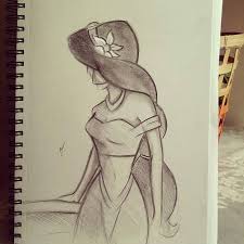 11 2k Likes 38 Comments D Sketch Diana1992d On Instagram Doodle Waiting Princess Drawings Drawings Disney Drawings