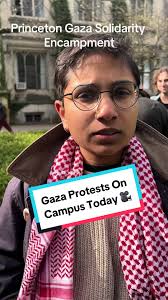 I interviewed classmates and fellow students at Princeton's Gaza Solid...