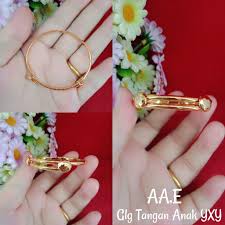 Model gelang emas anak terbaru 2018. Harga Gelang Anak Emas Terbaik Perhiasan Fashion Bayi Anak Juli 2021 Shopee Indonesia