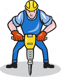 Vecteurs Pour Marteau Piqueur Illustrations Libres De Droits Pour Marteau Piqueur Depositphotos