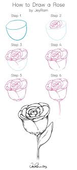 Our easy tutorials all come with a super handy directed drawing printable and are perfect for all ages. 1001 Ideas And Tutorials On How To Draw A Rose Step By Step