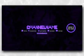 10 Youtube Channel Art Banners Vol 1 Youtube Channel Art Channel Art Youtube Banner Template