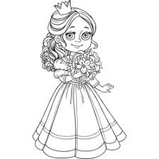 Here is the coloring page of our favorite princess barbie! Princess Coloring Pages Kids Drawing Hub