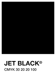 Jet Black Print Jet Black Color Pantone Cotton Candy Colors