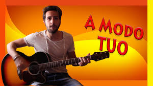 Dm bb f ccamminerai e cadrai ti alzerai sempre a modo tuo. Tutorial Chitarra A Modo Tuo Ligabue Accordi Facili Ita Youtube
