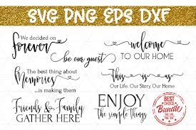 Download Free Home Decor Bundle Svg File Rustic Sign Sayings Dxf Png Crafter File Svg Free Best Cutting Files