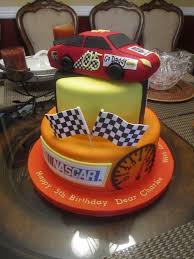 A barefoot denny hamlin celebrates as he wins a virtual homestead race as his family watches. 27 Nascar Birthday Cakes Ideas Nascar Birthday Nascar Cake