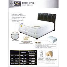 Zone 1 provides comfort for your upper body and neck to relieve neck. King Koil Series Residency Xl Maxim Furniture Subang Jaya
