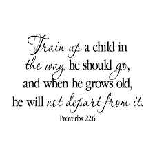 We did not find results for: Proverbs 22v6 Vinyl Wall Decal 6 Train Up A Child In The Way He Should