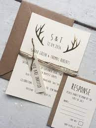 Rustic Wedding Invitation Set Rustic Wedding Gold Foil Etsy In 2021 Wedding Invitations Rustic Antler Wedding Invitations Foil Wedding Invitations