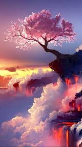 Iphone Wallpaper Anime Hintergrundbildiphone Tapete Iphone Wallpaper Anime Hd 288 Landscape Wallpaper Landscape Art Scenery Wallpaper