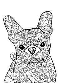 Colour Calm 07 Sampler Dog Coloring Page Dog Coloring Book Puppy Coloring Pages