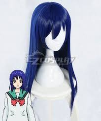 The Disastrous Life Of Saiki K Saiki Kusuo No Ps Nan Sainan Kokomi Teruhashi Blue Cosplay Wig Cosplay Anime Cosplay Cheap Cosplay Wigs