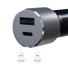The other port is a standard usb port, but it uses anker's poweriq 2.0 tech, which is supposed to charge older. 72w Usb Type C Pd Car Charger Adapter Satechi