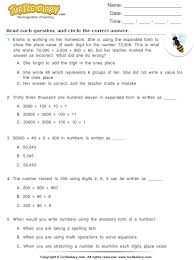 expanded form turtles worksheets 99worksheets