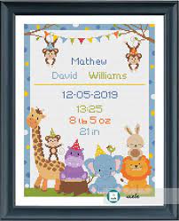 We did not find results for: Cross Stitch Baby Boy Birth Sampler Birth Announcement Jungle Animals Safari Animals Diy Customizable Pattern Instant Download Baby Cross Stitch Patterns Birth Sampler Cross Stitch Cross Stitch Baby