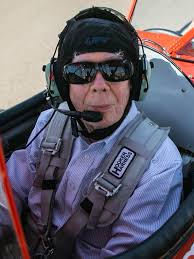 Las Cruces WWII veteran honored with flight in a restored biplane