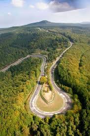 About The Nurburgring Race Track Scenery Aerial