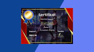 Anda bisa mengedit teks yang ada di dalam mentahan template sertifikat seminar, pelatihan, atau award dengan aplikasi editing gambar sejuta umat coreldraw. Polosan Mentahan Sertifikat Free Fire Keren Png 2021 Teknolalat