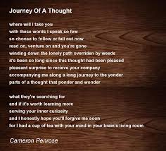 Journey Of A Thought