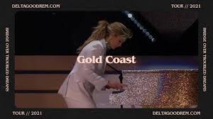 Delta goodrem celebrates the release of her new christmas album as she dances to her music on vinyl. Gold Coast Convention And Exhibition Centre Delta Goodrem Bridge Over Troubled Dreams Tour 2021 Facebook