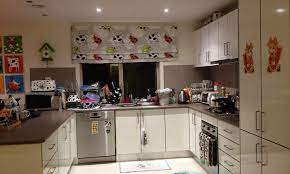 Discover inspiration for your kitchen remodel and discover ways to makeover your space for countertops, storage geometric hexite tiles by fireclay are finished with pale blue grout, which complements the upper cabinets. 26 Cow Kitchen Decor Ideas A Cow Themed Kitchen