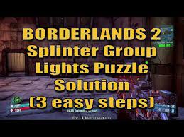 Maybe you would like to learn more about one of these? Splinter Group Puzzle Solution Borderlands 2 3 Easy Steps Youtube