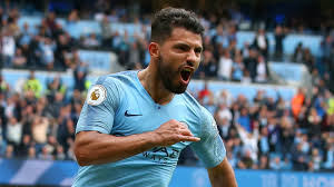 Sergio aguero of manchester city celebrates after scoring his team's third goal during the premier league match between manchester city and chelsea fc at etihad stadium on february 9, 2019 in. Manchester City Sergio Aguero Verlangert Bis 2021 Goal Com