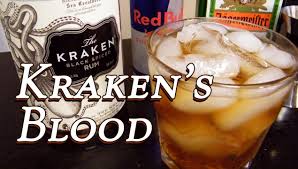 1 part rum, 2 parts ginger beer, lime. Kraken S Blood Drink Recipe Thefndc Com Youtube