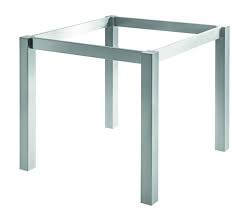 Das tischgestell edelstahl „niro kreuz besticht durch eine stabile eleganz und sorgt für eine große beinfreiheit. Tischgestell Basic 1 Quad Edelstahl Matt Geschliffen Basic 1 Quad Tischgestelle Tisch Bett Schrank Bfb Gmbh